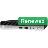 HP Renewed ProDesk 600 G4 DM, Intel Core i3-8100T, 8GB, 128GB NVMe, Intel UHD Graphics 630, Windows 11 Home, B klasė