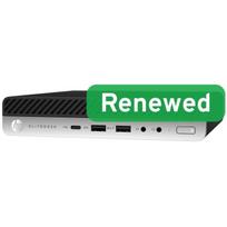 HP Renewed EliteDesk 800 G4, i5-8500T, 8GB, 256GB SSD, UHD 630, Win 11 Pro, B klasė