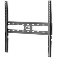 EDBAK FSM4040-F sieninis laikiklis, 32-75", 30kg, VESA 100x100-400x400, juodas