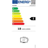 Allview 24iPlay6200-H televizorius, 24", 1366x768, 720p, išmanusis TV VIDAA, HDMI, USB, DVB-T/T2/C/S/S2, juodas