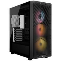 Corsair 3200D RS ARGB korpusas, CC-9011346-WW, ATX, 165mm, 400mm, 180mm, 7 lizdai, 1x3.5", 2x2.5", USB-C, grūdintas stiklas
