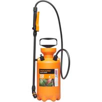 Fiskars slėginis purkštuvas 1025934SO, 5L, reguliuojamas antgalis, filtras, apsauginis vožtuvas, peties diržas