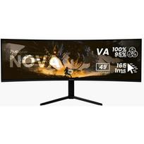 Arozzi Nova AZ-NO-49TUW165-BKSO, 49" VA 32:9, 165Hz, 4ms, 5120x1440, 350cd/m², 2xHDMI, juoda