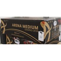 Arozzi Arena Medium ARENA-PURE-BLACKSO, 140x75.5x71cm, 2cm, juoda, stačiakampis, žaidimų stalas, pažeista pakuotė