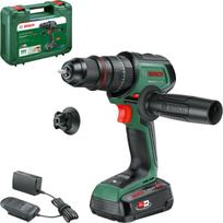 Bosch AdvancedImpact 18V-80 06039E2101, smūginis gręžtuvas, 18V, 2.5Ah, 82Nm, 0-500/1950min-1, 13mm, QuickSnap, bešepetis variklis
