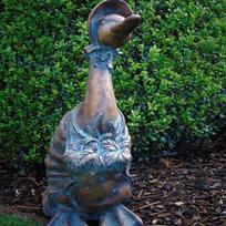 Cross-Border Anti-Bronze Animal Easter Resin Garden Decorations žalsvai mėlyna