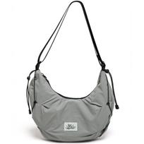 Army Green Tooling Wind Large Capacity Messenger Bag Light Anti-Splashing Nylon Dumpling Bag Trendy Cool Sports Shoulder Bag