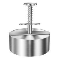 8/10/11/14cm Mėsainių presavimo forma Nerūdijančio plieno ryžių rutuliukų forma virtuvei Jautienai 80mm sidabras