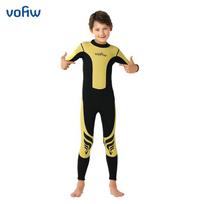 3mm Neoprene Kids Full Wetsuit Diving Snorkeling Surfing Warmth Protection Unisex Child Size 4-16 4Y
