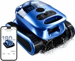 Seauto SAT30NEW Belaidis robotas baseino valytuvas, lipantis ant sienų tamsiai mėlyna spalva