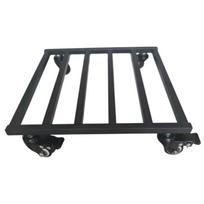 Durable Tool Free Assembly Pallet Cart Base Featuring Swivel Wheels & Nonslip Protection Suitable for Smooth Maneuvering 40