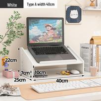 Office & Dorm Laptop Monitor Stand gray