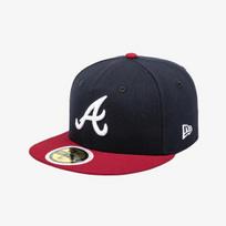 New Era Fitted Cap Atlanta Braves Home 70367480 612(52cm)