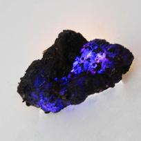 Natural Purple 82 Ct Blue Sapphire Huge Rough Earth Mined CERTIFIED Gemstone 36.6 mm approx mėlyna