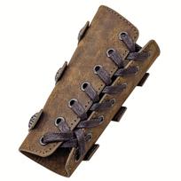 1pc Viking Wrist Guard European Medieval Vintage Knight Wrist Guard Cosplay Stage Costume Prop, ideal choice for gifts
