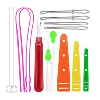 Professional Sewing Loop Tools Drawstring Threader Seam Ripper Kit for Hobbyists 1