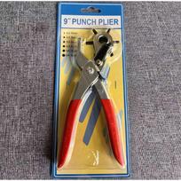 Leather Belt Hole Punch Plier Hole Eyelet Puncher Revolve Sewing Machine Bag Setter Tool Watchband Strap Household Leathercraft Set