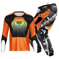 motocross gear set for kids Youth Jersey Pant Kits child green Motorcycle black 3 4 5 6 7 8 9 10 year Off-road suit blue orange Enduro cross boy girl XL-26