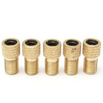 5Pcs Presta to Schrader Valve Inflator Connector Bicycle Pump Tire Adaptor Bike