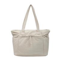 2026New simple commuter tote bag, laptop shoulder bag, large capacity, lightweight, waterproof Oxford cloth handbag for women