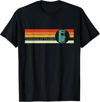 Vintage Video Games Classically Trained - Gamer Retro T-Shirt Unisex T-Shirt S įvairiaspalvis