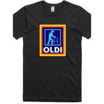 Funny Oldi Parody Show T-Shirt for Men & Women - Cotton Casual Short Sleeve Round Neck Tee with Iconic TV Show Logo Print - Funny Gift for Dad, S