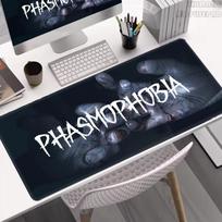 Mouse Pad NonSlip Rubber Edge locking mousepads Game play mats Multiplayer horror game Phasmophobia for notebook PC computer 800x400x2mm