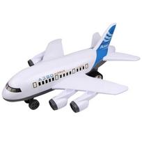 37 cm didelis lėktuvo modelis A380, simuliacinis, inercija judantis keleivinio lėktuvo modelis, vaikų lėktuvo žaislas, gimtadienio dovana