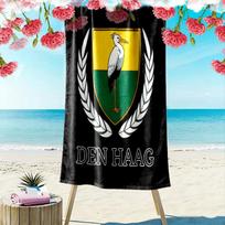 ADO Den Haag Print Beach Towel, Large Soft Quick Dry Towel for Beach Camping Swimming 70cmx140cm(27x55inch)