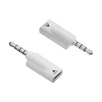 2Pcs Universal 3.5mm To Type C Sound Adapter For Headphones With Clear Sound Quality And  ABS Construction balta