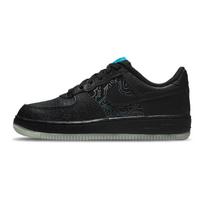 Space Jam x Nike Air Force 1 06 GS Computer Chip Kids Sneakers Black Light-Blue-Fury DN1434-001 40