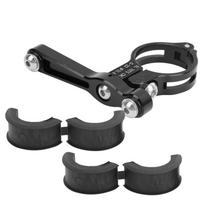 GUB Aluminium Alloy Bicycle Water Bottle Cage Conversion Holder Bike Kettle Rack Adapterblack