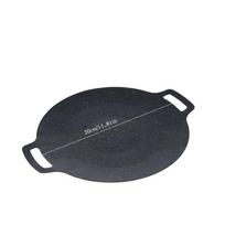 Roasting Round Pans Korean Aluminum Nonstick Grill Top Griddle Pan Bbq Fry Grill Outdoor Cast Iron Barbecue Griddles Grill Pans