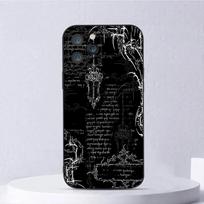 Gothic Cyber Sigil Cross Phone Case For iPhone 16,15,14,13,12,11,Plus,Pro Max,XS,X,XR,SE,Mini,8,7 Soft Silicone Black Cover iPhone13mini