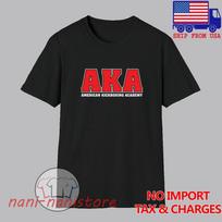 AKA American Kickboxing Academy Gym Men#039;s Black Size S5XL Unisex T-Shirt XXXL