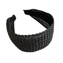 Wide Hair Hoop Rattan Weaving Hair Band Boho Hair Accessories  Female