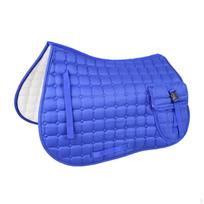 Horse Saddle Cushion with Pocket, Shock-Absorbing Mat, Breathable And , Suitable for Horses