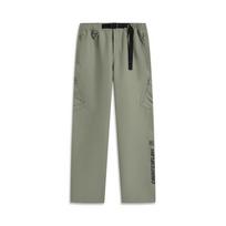 Li-Ning CF Waterproof Windproof Breathable Multi-Pocket Casual Cargo Pants Men Pants Tea-Green AYKV209-3 L