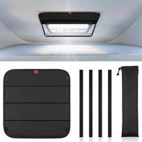 Blackout Cover Travel Trailers Sun Shade RV Skylight Insulator Cover Foldable Sun Protection Visor for Travel Trailer Caravan China Mainland