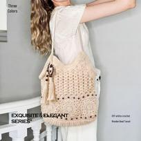 Sancai Bohemian Crocheted Tote Bag One Size