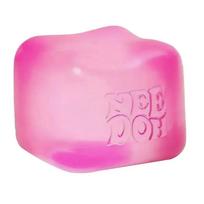 Schylling Needoh Nice Cube Stress Relief Sensory Toy for ADHD Focus and Anxiety Unisex Fidget Tool Soft Squishy Desk