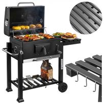 VULCAN charcoal garden grill with a cast iron grate