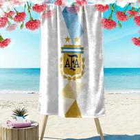 Messi Print Beach Towel, Large Soft Quick Dry Towel for Beach Camping Swimming 70cmx140cm(27x55inch)