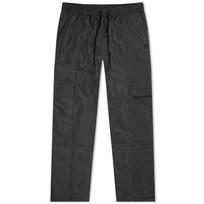 Adidas Originals Trefoil Embroidered Logo Cargo Pants Men Bottoms Black H11368 S