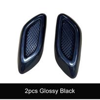 2Pcs Car Side Vent Air Flow Fender Intake ABS Auto Simulationv Styling Cover Anti-Collision Decoration Trims Accessories