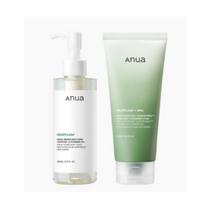 Anua Heartleaf Pore Cleansing Duo Set (Cleansing Oil 200ml + Cleansing Foam 150ml) (Cleansing Oil 200ml + Cleansing Foam 150ml)