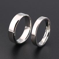 4mm 6mm 8mm Wide Stainless Steel Rings High Polished New Fashion Classic And Generous For Men's And Women's Ring Jewelry Gi 5&4mm