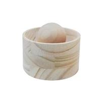Wooden Dumpling Skin Mold - Non-stick Round Dough Wrapper Maker white