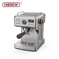 Naujas HiBREW 20 barų pusiau automatinis espreso kavos aparatas su reguliuojama temperatūra, 58 mm portafiltru, šalto/karšto kavos aparatas, metalinis korpusas H10A