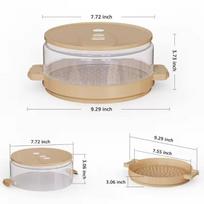 Microwave Bacon Potato Pot Potato Box Baking Bacon Gadgets Home Baking Steamer Home Kitchen Baking Tools Breakfast Steamer